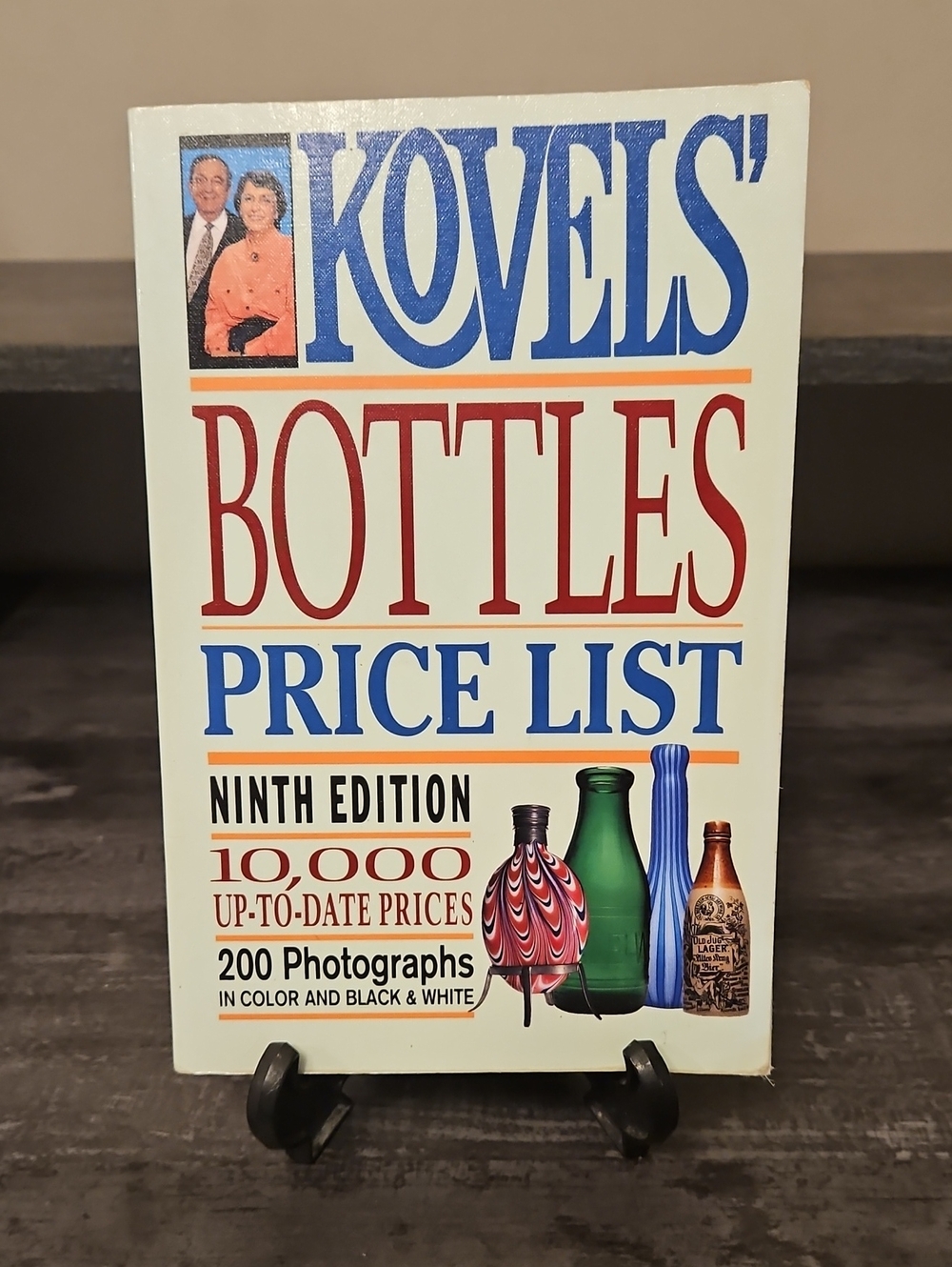 Kovels' Bottles Price List Ninth Edition Vintage Reference Book